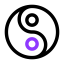 Yin yang icon 64x64