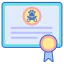 Certificate іконка 64x64