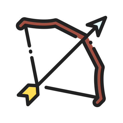 Bow and arrow icon