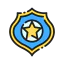 Sheriff badge 상 64x64