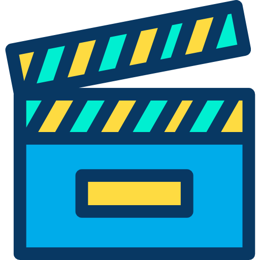 Clapperboard icon