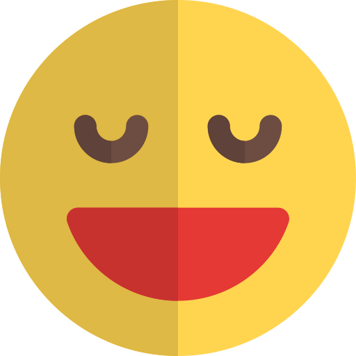 Grinning icon