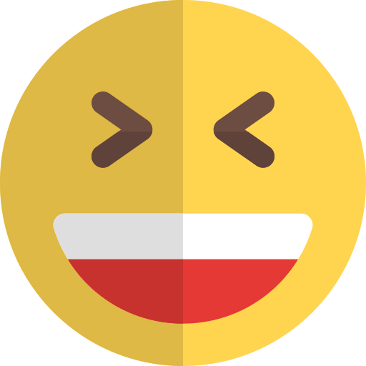 Grinning icon