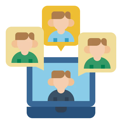 Videoconference icône