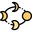 Moon phases ícono 64x64