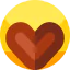 Heart shaped Ikona 64x64
