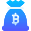 Bitcoin bag іконка 64x64