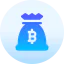 Bitcoin bag Ikona 64x64