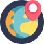 Globe ícono 64x64