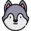 Siberian husky 상 64x64