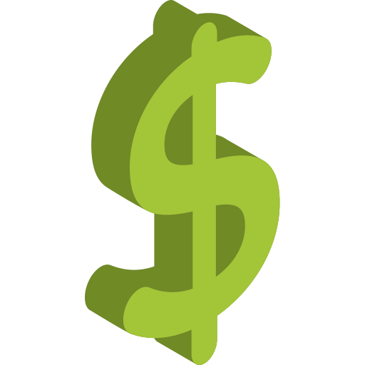 Dollar symbol icon