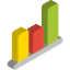 Bar graph biểu tượng 64x64