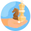 Шахматные фигуры иконка 64x64