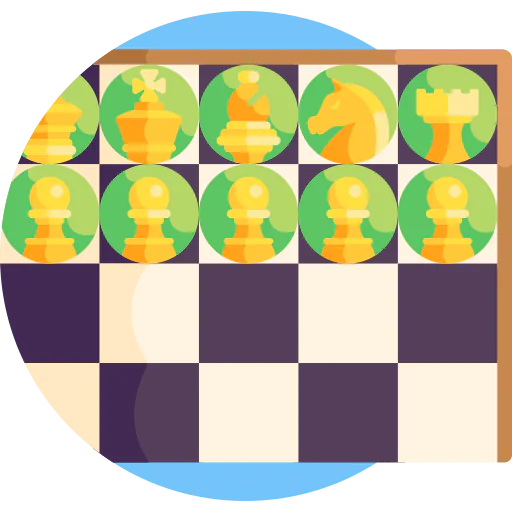 Chess pieces Ikona