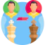 Игра в шахматы иконка 64x64