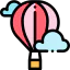 Hot air balloon icon 64x64