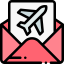 Plane ticket icon 64x64