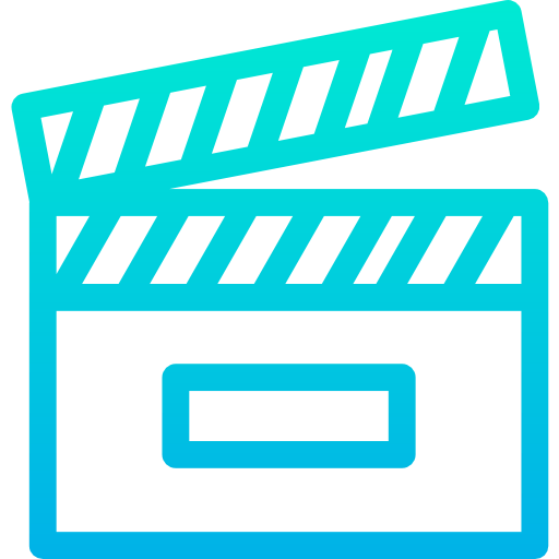 Clapperboard icon