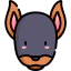 Doberman 상 64x64