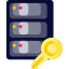 Data encryption icon 64x64