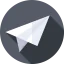 Paper plane icon 64x64