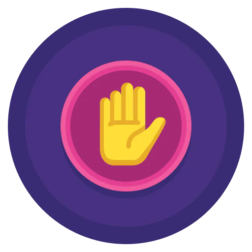 Right to objection icon