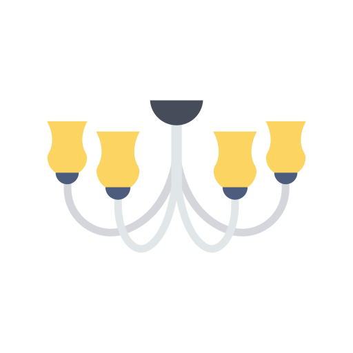 Ceiling lamp icon