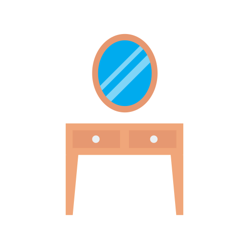 Dressing table icon