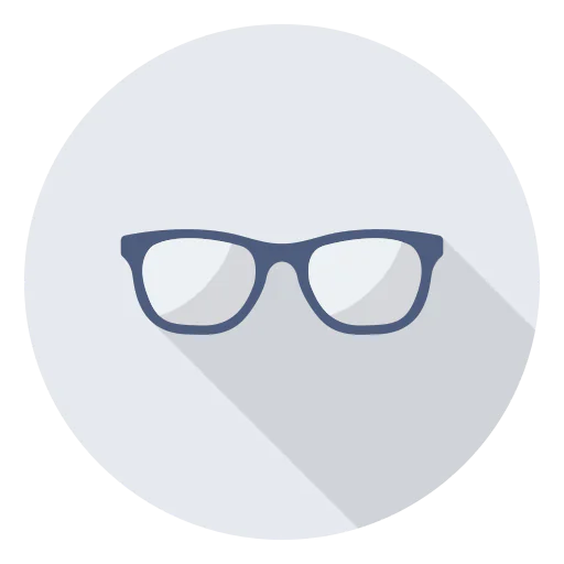 Reading glasses icon