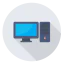 Персональный компьютер иконка 64x64