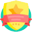 Football badge icon 64x64