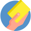 Yellow card icon 64x64