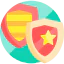 Football badge icon 64x64