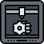 3d printer icon 64x64