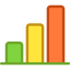 Bar chart 图标 64x64