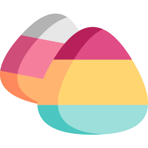 Candy corn icon