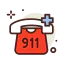 911 call icon 64x64