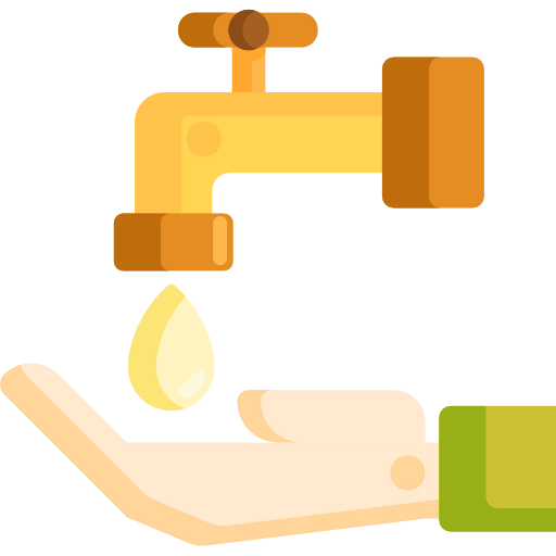 Water saving icon