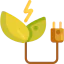 Green energy icon 64x64
