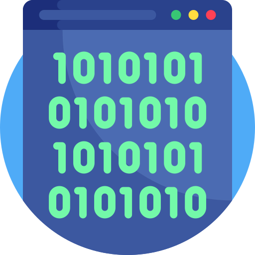 Binary code 图标