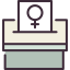 Woman suffrage icône 64x64