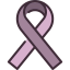 Purple ribbon Ikona 64x64