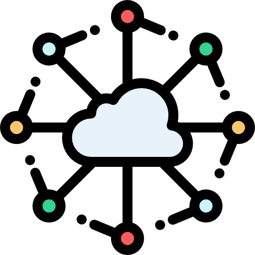 Cloud computing ícone