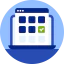 Desktop calendar icon 64x64