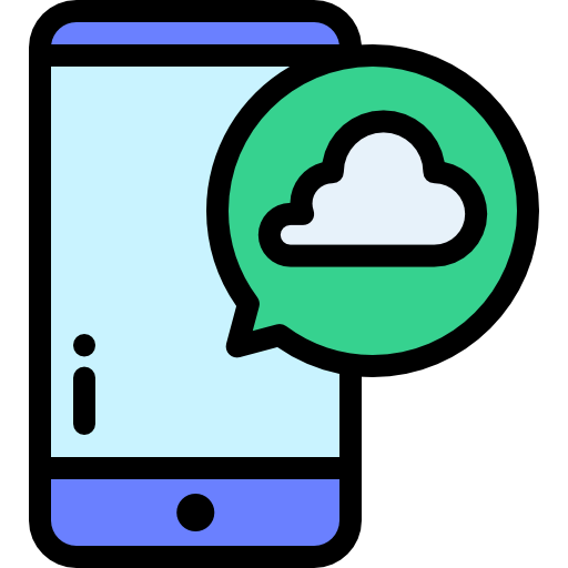 Cloud computing Ikona