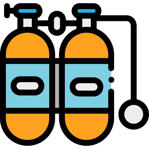 Oxygen tube icon