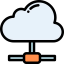 Cloud computing icon 64x64