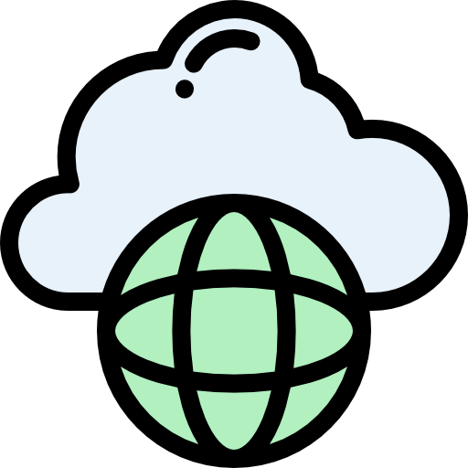 Cloud computing ícone