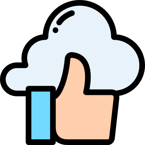 Cloud computing アイコン