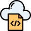 Cloud computing icon 64x64